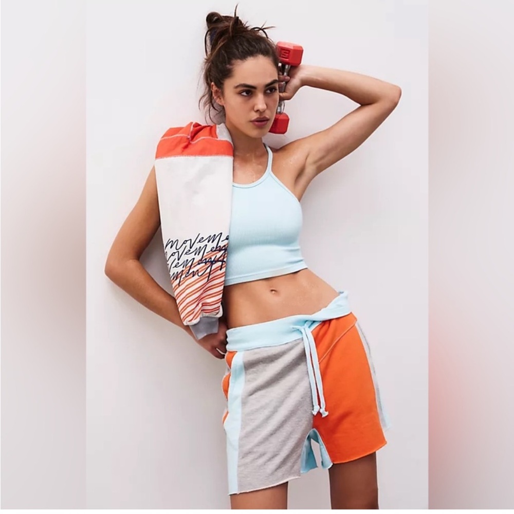 NWTS FP Movement Piece Of Me Colorblock Shorts